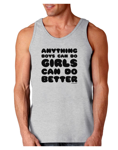 Anything Boys Can Do Girls Can Do Better Loose Tank Top by TooLoud-Loose Tank Top-TooLoud-AshGray-Small-Davson Sales