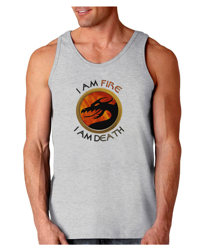 I Am Fire I Am Death Loose Tank Top by TooLoud-Loose Tank Top-TooLoud-AshGray-Small-Davson Sales