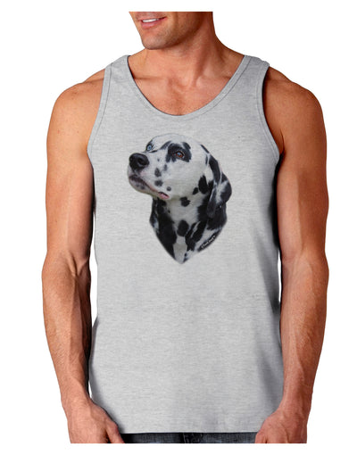 Dalmatian Portrait Loose Tank Top by TooLoud-Loose Tank Top-TooLoud-AshGray-Small-Davson Sales