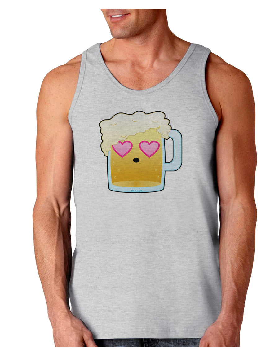 Cute Infatuated Beer Loose Tank Top by TooLoud-Loose Tank Top-TooLoud-White-Small-Davson Sales