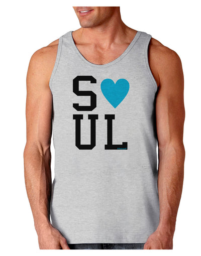 Matching Soulmate Design - Soul - Blue Loose Tank Top by TooLoud-Loose Tank Top-TooLoud-AshGray-Small-Davson Sales