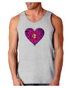 Water Droplet Heart Magenta Loose Tank Top by TooLoud-Loose Tank Top-TooLoud-AshGray-Small-Davson Sales