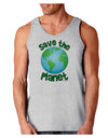 Save the Planet - Earth Loose Tank Top-Loose Tank Top-TooLoud-AshGray-Small-Davson Sales