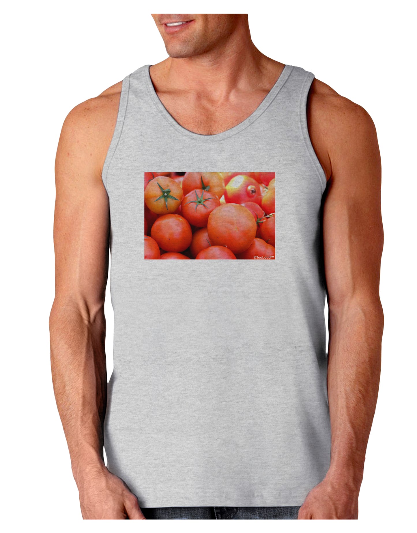 Buy Local Produce Tomatoes Loose Tank Top-Loose Tank Top-TooLoud-AshGray-Small-Davson Sales