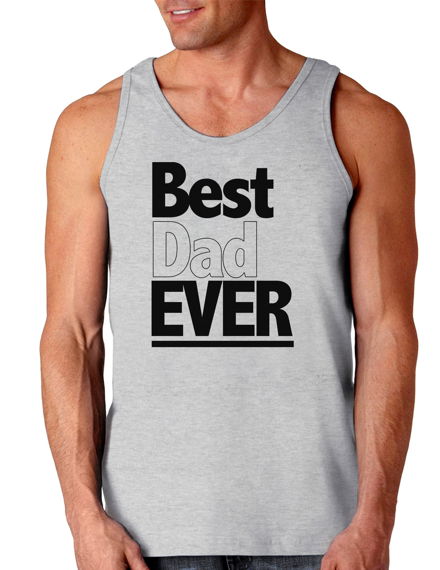 Father's Day Best Dad Ever Loose Tank Top-Loose Tank Top-TooLoud-White-Small-Davson Sales