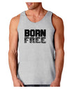 Born Free Loose Tank Top by TooLoud-Loose Tank Top-TooLoud-AshGray-Small-Davson Sales