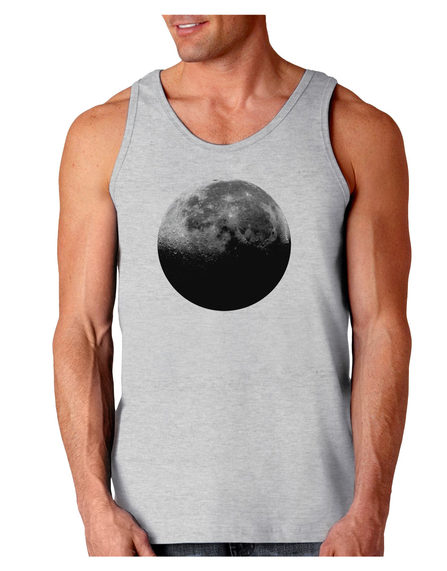 Moon of Earth Loose Tank Top-Loose Tank Top-TooLoud-AshGray-Small-Davson Sales