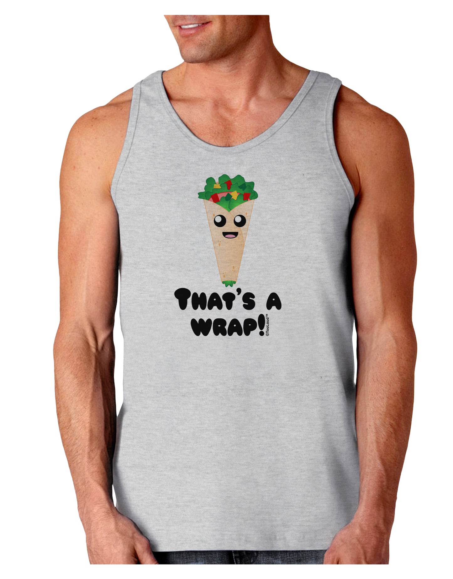 Thats A Wrap Cute Wrap Loose Tank Top-Loose Tank Top-TooLoud-AshGray-Small-Davson Sales