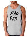 Rad Dad Design Loose Tank Top-Loose Tank Top-TooLoud-AshGray-Small-Davson Sales