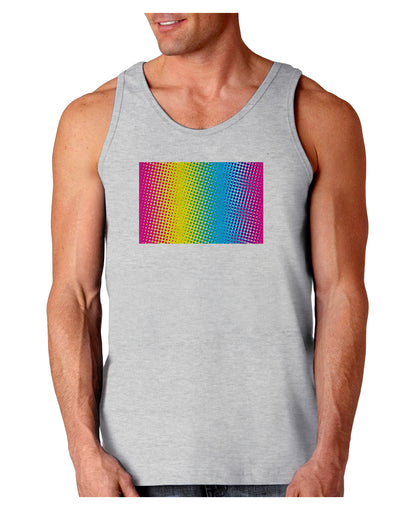 CMY Graphic Rainbow Loose Tank Top-Loose Tank Top-TooLoud-AshGray-Small-Davson Sales