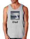 iDad Drill Loose Tank Top-Loose Tank Top-TooLoud-AshGray-Small-Davson Sales