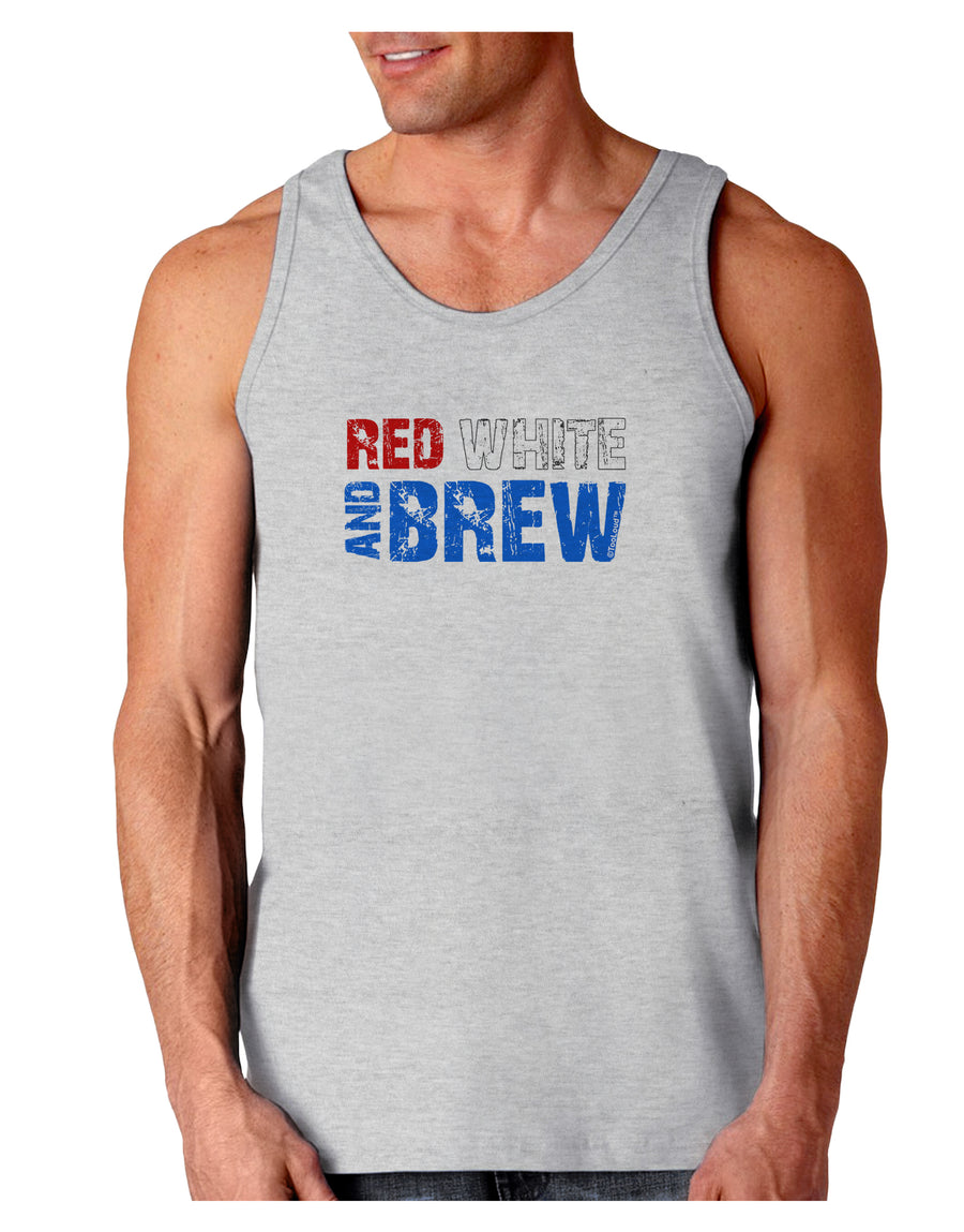 Red White and Brew Color Loose Tank Top by TooLoud-Loose Tank Top-TooLoud-White-Small-Davson Sales