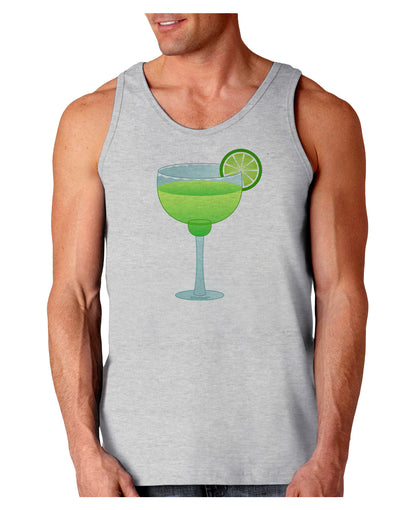 Green Margarita with Lime - Cinco de Mayo Loose Tank Top by TooLoud-Loose Tank Top-TooLoud-AshGray-Small-Davson Sales