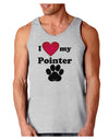 I Heart My Pointer Loose Tank Top by TooLoud-TooLoud-AshGray-Small-Davson Sales