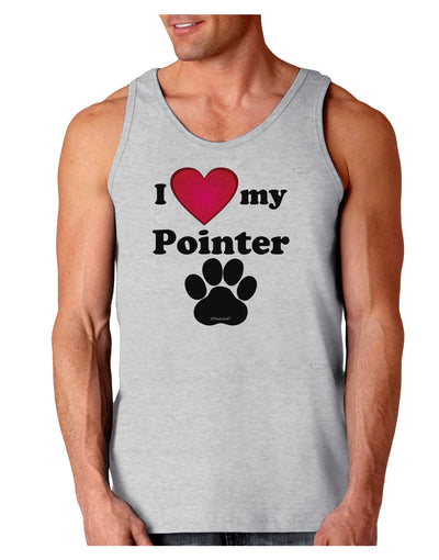 I Heart My Pointer Loose Tank Top by TooLoud-TooLoud-AshGray-Small-Davson Sales