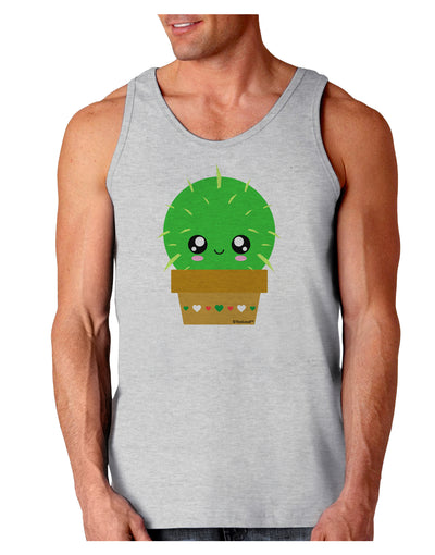 Cute Cactus Design Loose Tank Top by TooLoud-Loose Tank Top-TooLoud-AshGray-Small-Davson Sales