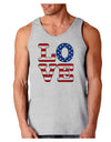 American Love Design Loose Tank Top by TooLoud-Loose Tank Top-TooLoud-AshGray-Small-Davson Sales