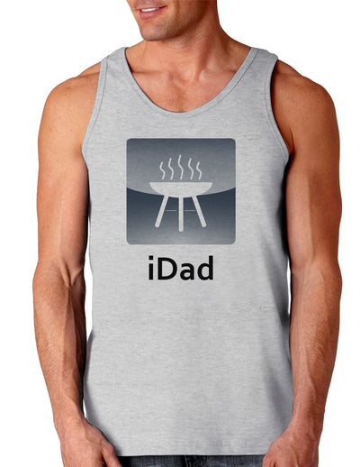 iDad Grill Loose Tank Top-Loose Tank Top-TooLoud-AshGray-Small-Davson Sales