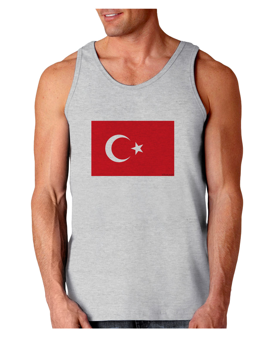 Turkey Flag Loose Tank Top by TooLoud-Loose Tank Top-TooLoud-White-Small-Davson Sales