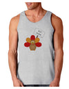 Eat Sushi Thanksgiving Turkey Loose Tank Top-Loose Tank Top-TooLoud-AshGray-Small-Davson Sales