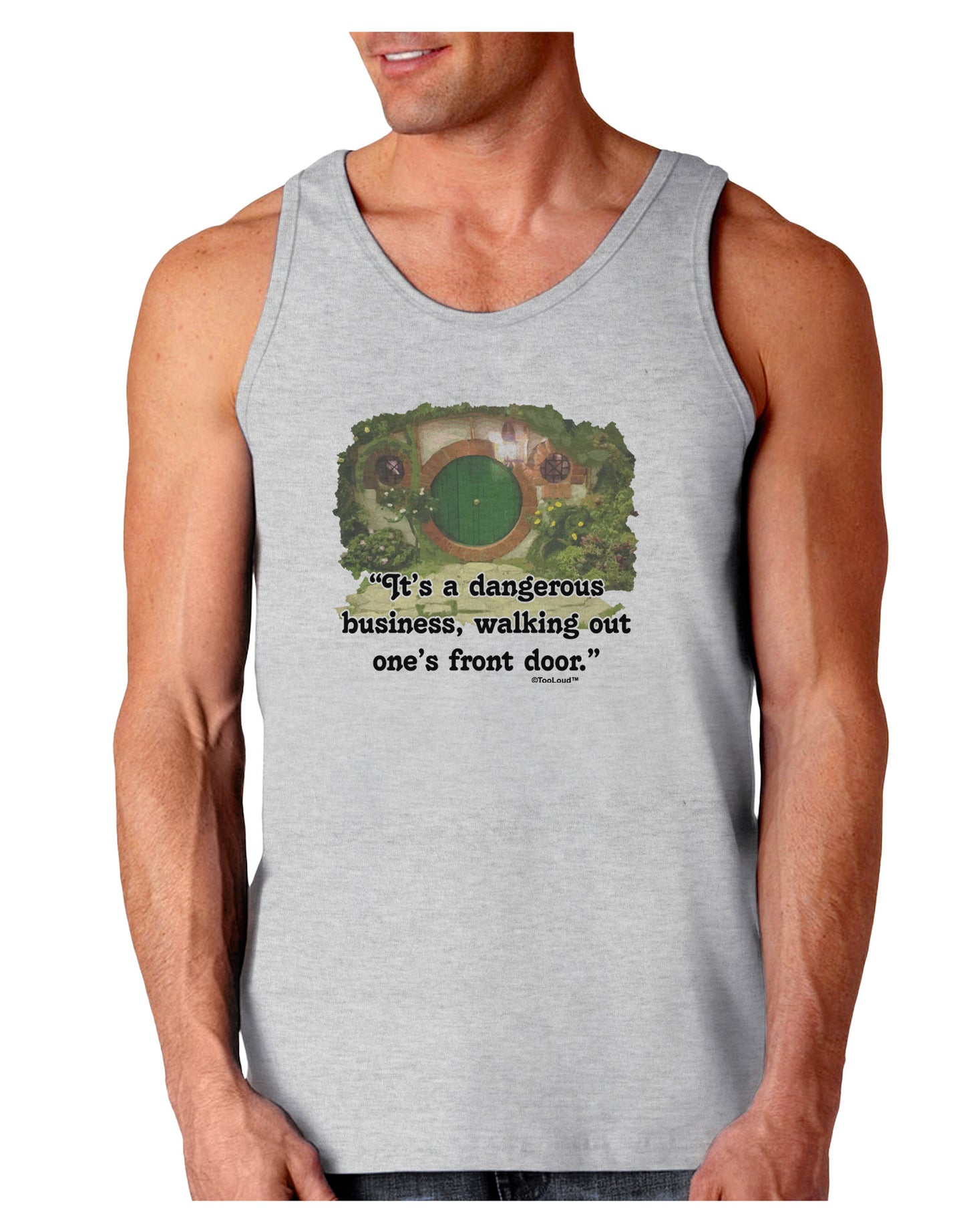 Dangerous Business Loose Tank Top-Loose Tank Top-TooLoud-AshGray-Small-Davson Sales
