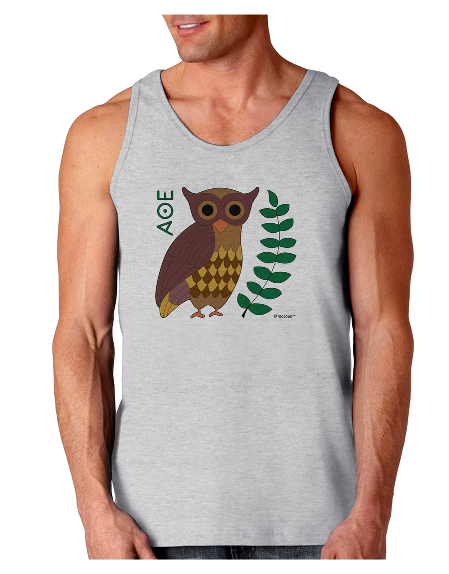 Owl of Athena Loose Tank Top by TooLoud-Loose Tank Top-TooLoud-White-Small-Davson Sales