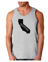 California - United States Shape Loose Tank Top by TooLoud-Loose Tank Top-TooLoud-AshGray-Small-Davson Sales