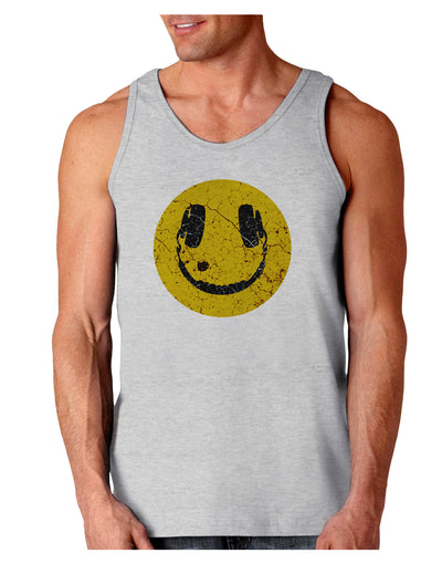 EDM Smiley Face Loose Tank Top by TooLoud-TooLoud-AshGray-Small-Davson Sales