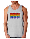 Rainbow Mustaches Gay Pride Flag Loose Tank Top-Loose Tank Top-TooLoud-AshGray-Small-Davson Sales
