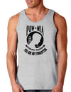 POW MIA Not Forgotten Loose Tank Top-Loose Tank Top-TooLoud-AshGray-Small-Davson Sales