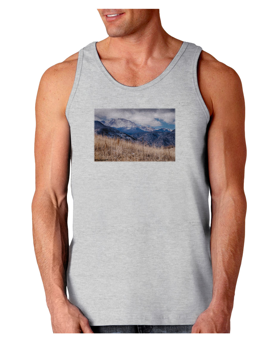 Pikes Peak CO Mountains Loose Tank Top by TooLoud-Loose Tank Top-TooLoud-White-Small-Davson Sales