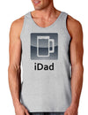 iDad Beer Loose Tank Top-Loose Tank Top-TooLoud-AshGray-Small-Davson Sales