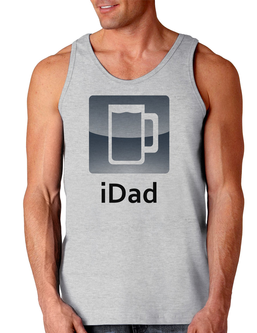 iDad Beer Loose Tank Top-Loose Tank Top-TooLoud-White-Small-Davson Sales