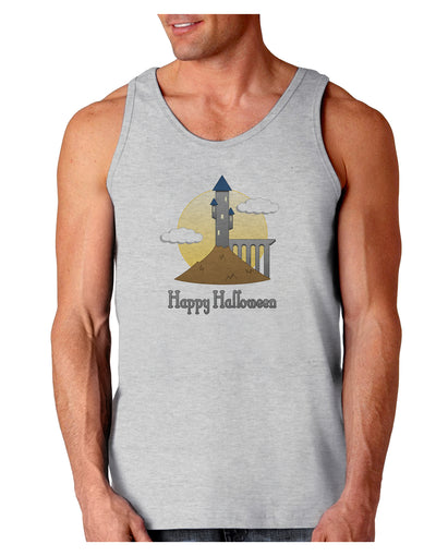 Moonlit Wizard Tower - Happy Halloween Loose Tank Top-Loose Tank Top-TooLoud-AshGray-Small-Davson Sales