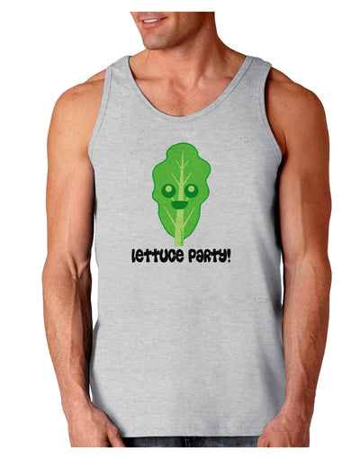 Cute Lettuce - Lettuce Party Loose Tank Top by TooLoud-Loose Tank Top-TooLoud-AshGray-Small-Davson Sales