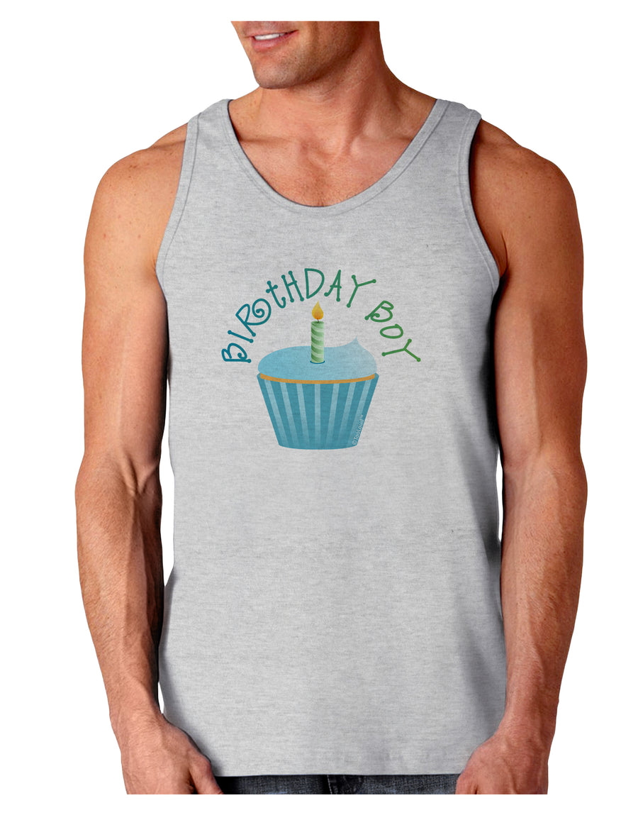 Birthday Boy - Candle Cupcake Loose Tank Top by TooLoud-Loose Tank Top-TooLoud-White-Small-Davson Sales