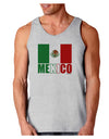 Mexican Flag - Mexico Text Loose Tank Top by TooLoud-Loose Tank Top-TooLoud-AshGray-Small-Davson Sales