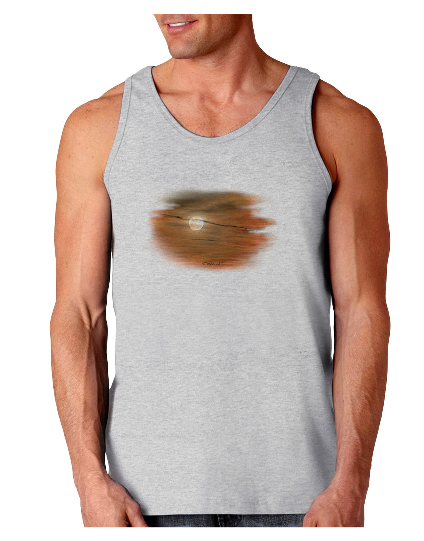Hazy Moon Loose Tank Top-Loose Tank Top-TooLoud-AshGray-Small-Davson Sales