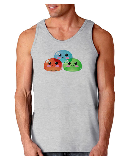 Cute RPG Slime - Trio Loose Tank Top by TooLoud-Loose Tank Top-TooLoud-AshGray-Small-Davson Sales