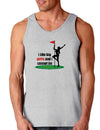 I like big putts and I cannot lie Loose Tank Top-Loose Tank Top-TooLoud-AshGray-Small-Davson Sales