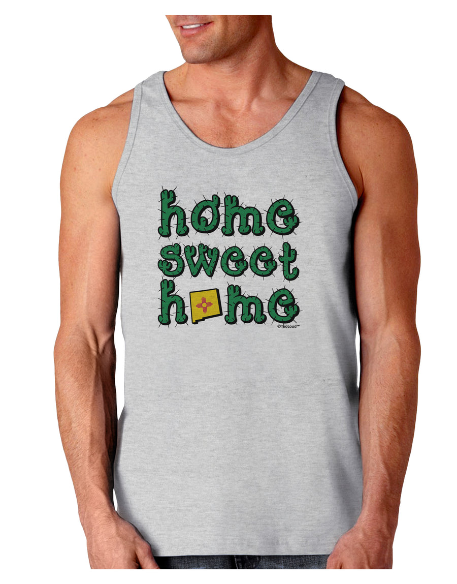 Home Sweet Home - New Mexico - Cactus and State Flag Loose Tank Top by TooLoud-Loose Tank Top-TooLoud-White-Small-Davson Sales