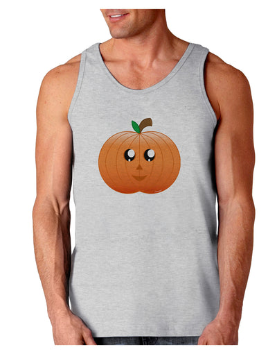 Cute Pumpkin Halloween Loose Tank Top-Loose Tank Top-TooLoud-AshGray-Small-Davson Sales