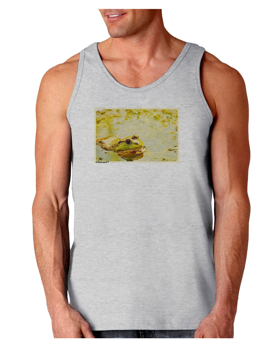 Bullfrog In Watercolor Loose Tank Top by TooLoud-Loose Tank Top-TooLoud-White-Small-Davson Sales