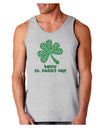 Happy St. Paddy's Day Shamrock Design Loose Tank Top by TooLoud-Loose Tank Top-TooLoud-AshGray-Small-Davson Sales