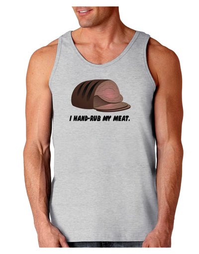 I Hand-Rub My Meat - Roast Beef Loose Tank Top-Loose Tank Top-TooLoud-AshGray-Small-Davson Sales