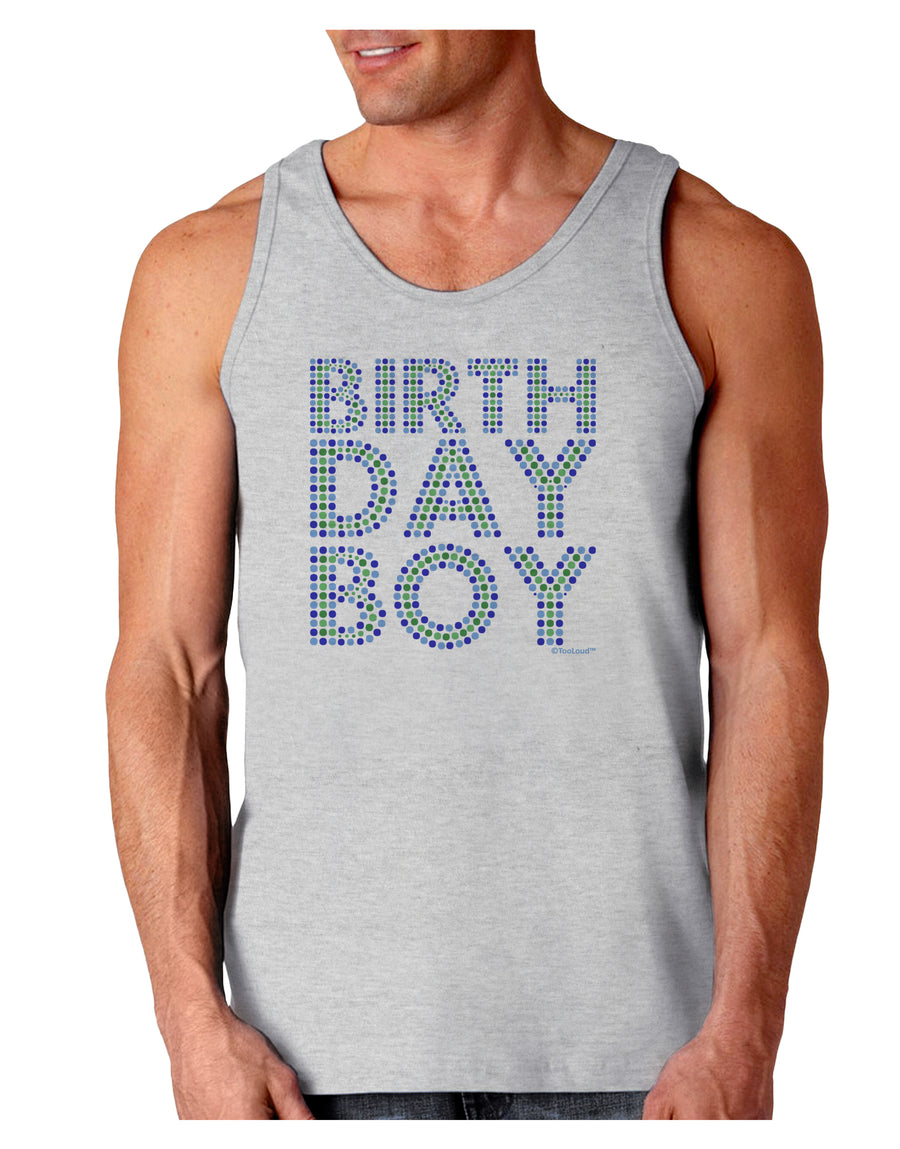 Birthday Boy - Blue and Green Dots Loose Tank Top by TooLoud-Loose Tank Top-TooLoud-White-Small-Davson Sales