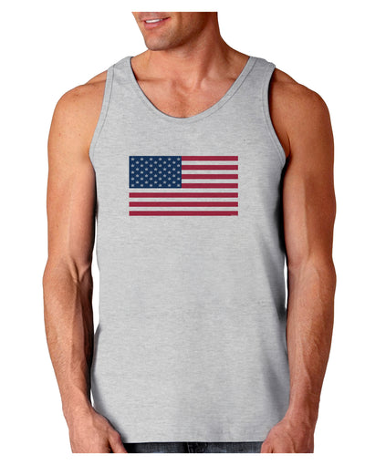 American Flag - Marijuana Leaf Loose Tank Top-Loose Tank Top-TooLoud-AshGray-Small-Davson Sales