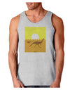 Jurassic Dinosaur Sunrise Loose Tank Top by TooLoud-Loose Tank Top-TooLoud-AshGray-Small-Davson Sales