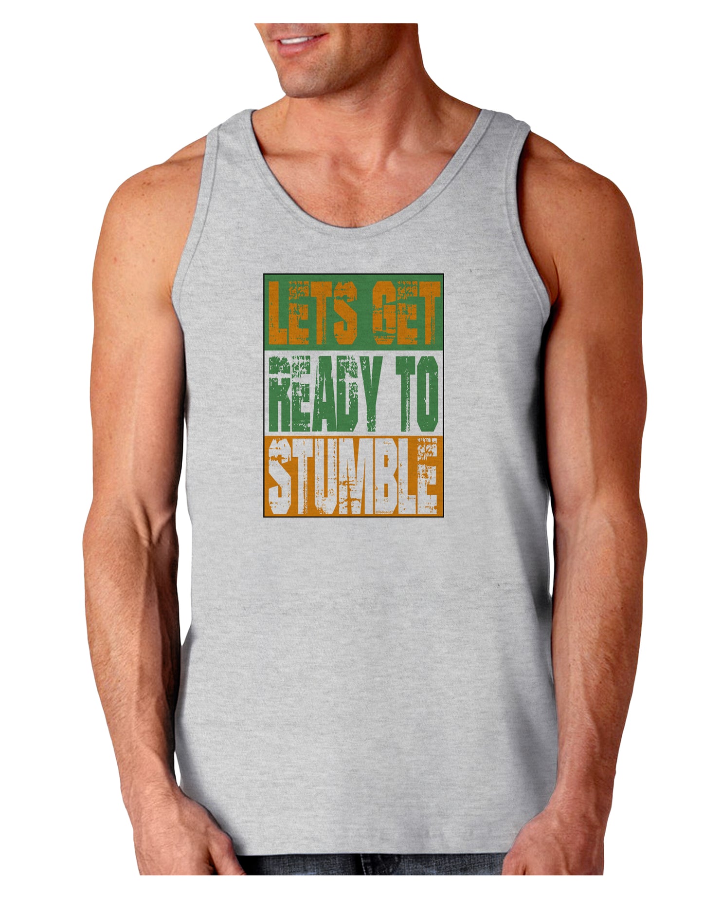 Lets Get Ready To Stumble Loose Tank Top by TooLoud-TooLoud-AshGray-Small-Davson Sales