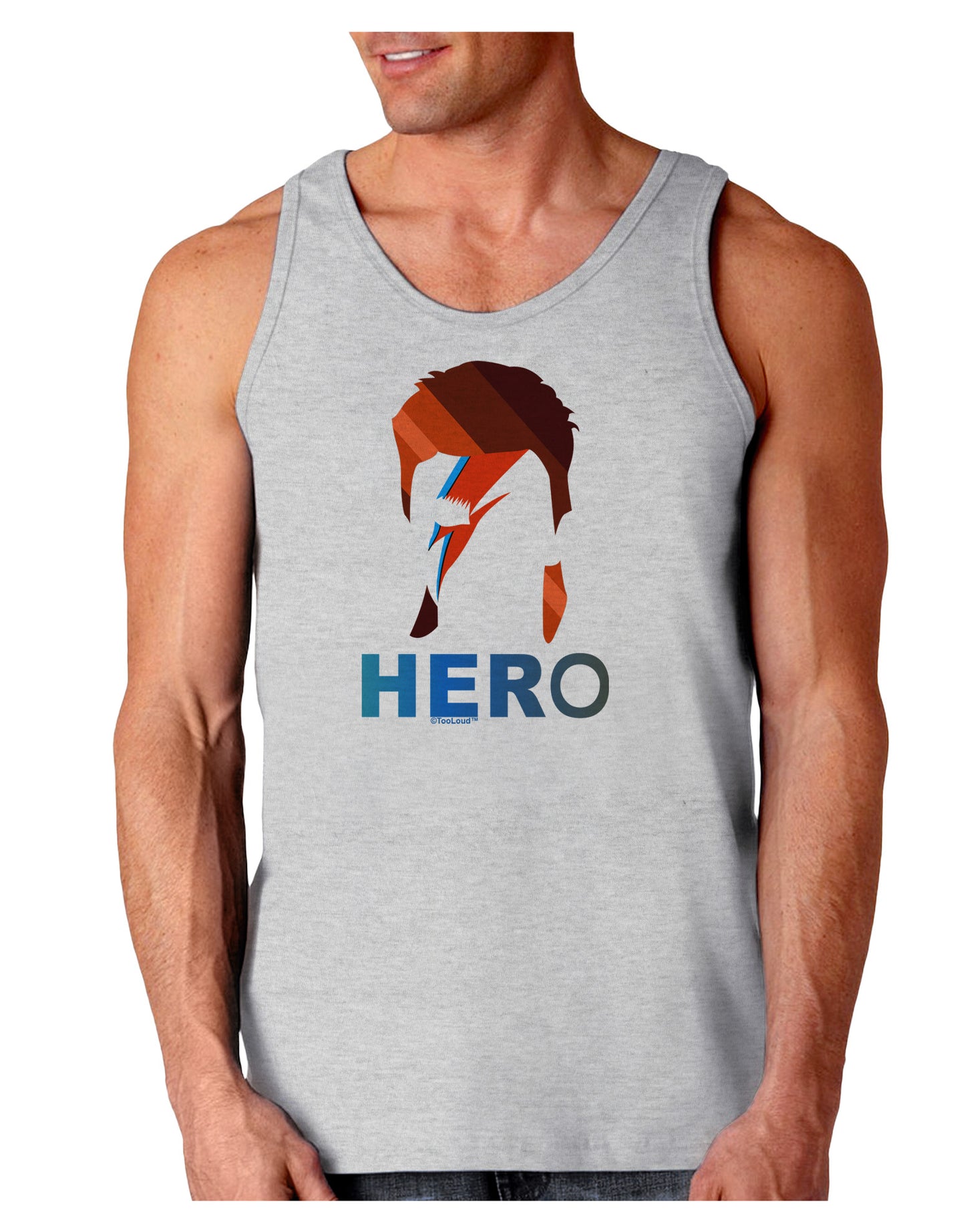 Hero of the Weirdos Loose Tank Top by-Loose Tank Top-TooLoud-AshGray-Small-Davson Sales
